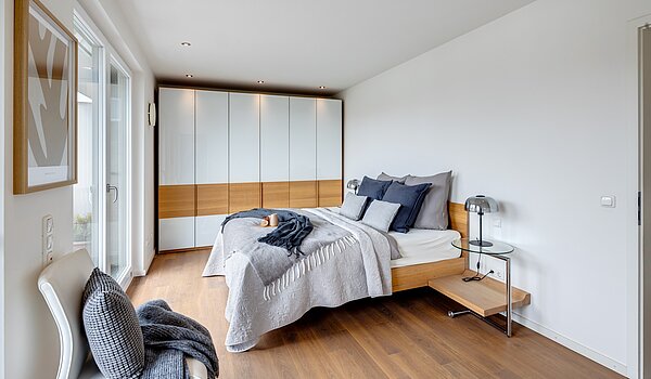 Penthouse a 3.5 camere | München-Oberföhring | 70237 | Schlafzimmer mit...