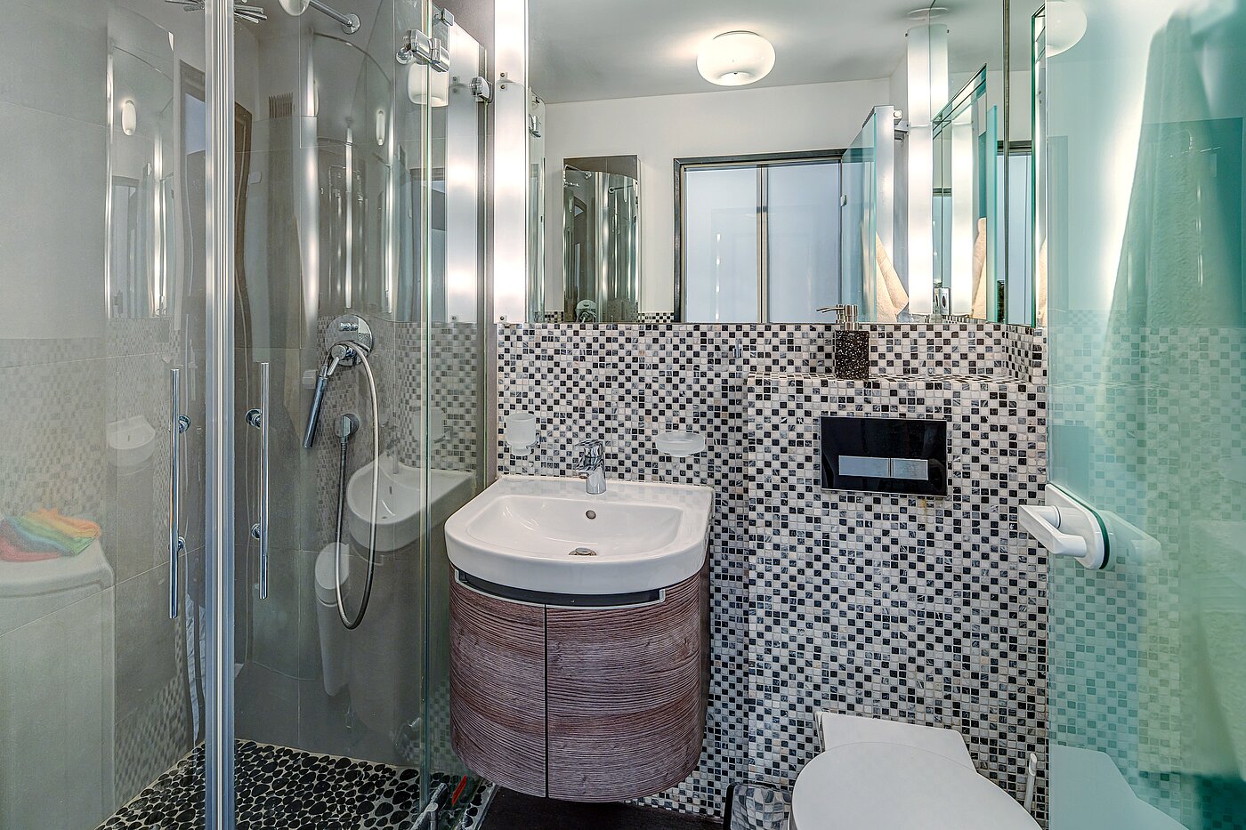 Appartamento a 1 camera | München-Maxvorstadt | 70467 | Duschbad mit...