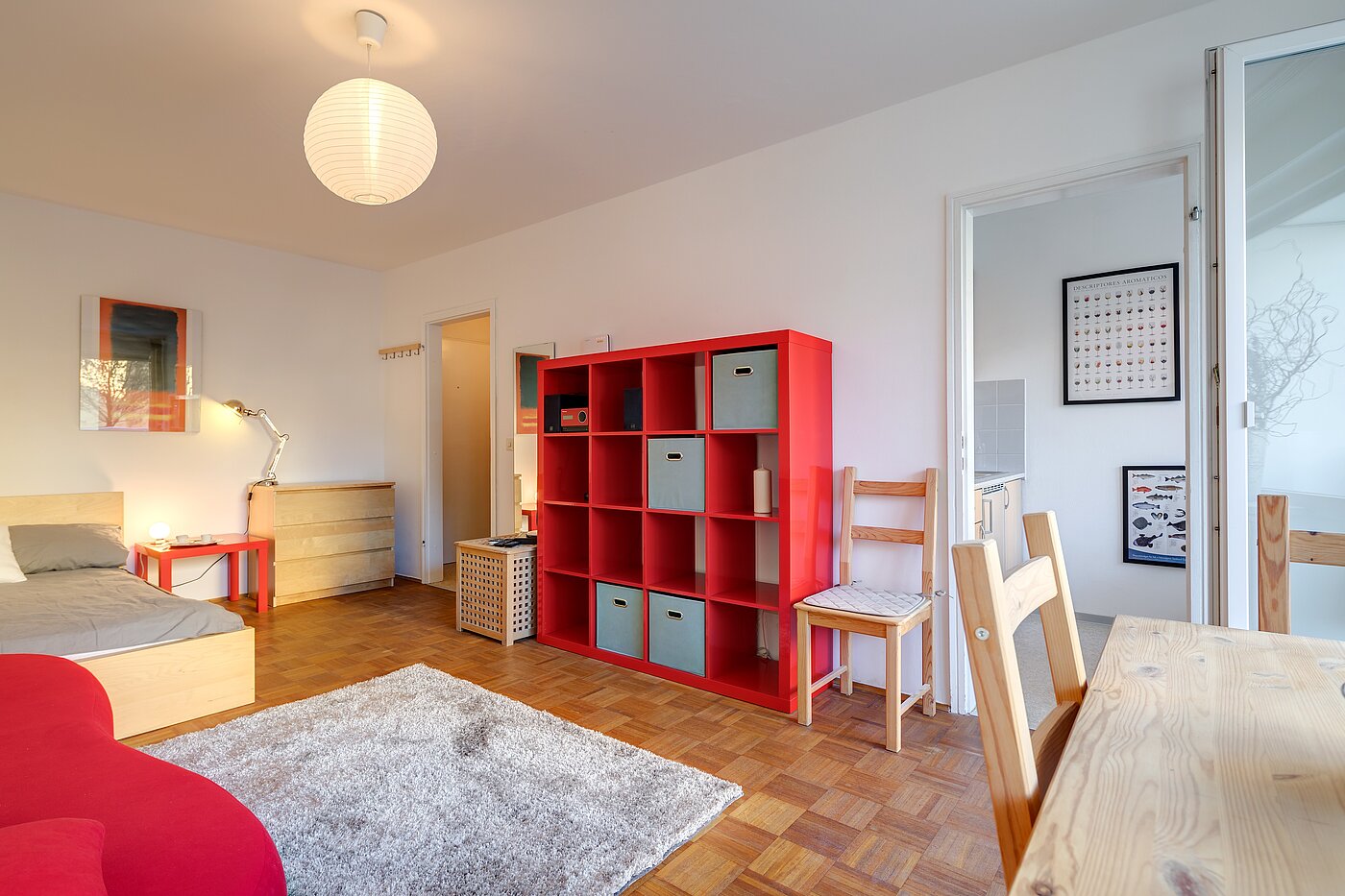 Appartamento a 1 camera | München-Neuhausen | 2301ML8 | ...Zugang zur Küche...