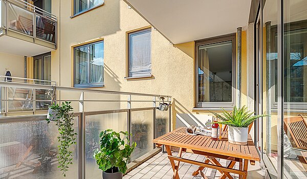 Appartamento a 2 camere | München-Maxvorstadt | 70001 | Zum ruhigen Innenhof