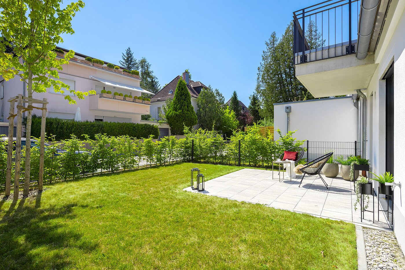 Terrassenwohnung a 2 camere | München-Harlaching | 70372 | ...mit eigenem Garten