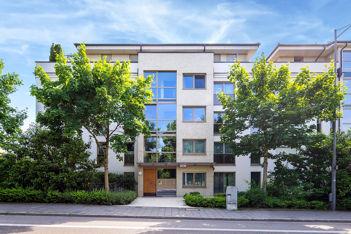 Penthouse a 3.5 camere | München-Oberföhring | 70237 | Ansicht von der Straße
