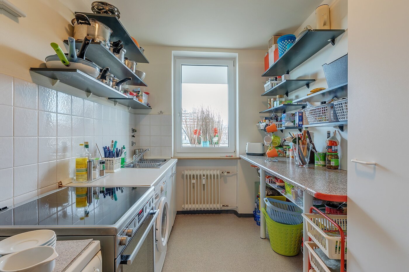 Appartamento a 3 camere | München-Schwabing | 1912ML4 | Küche mit Fenster