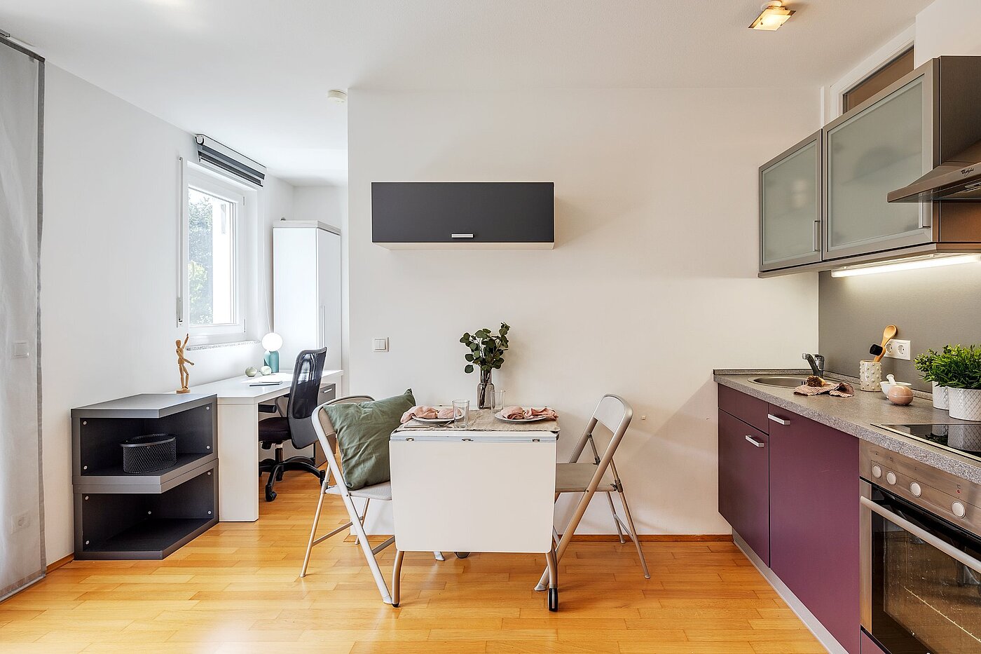 Appartamento a 1 camera | München-Pasing | 2108ML2 | Essplatz für 2 bis 4 Personen