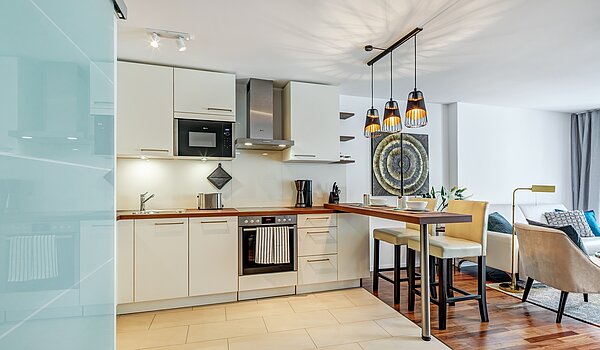 Appartamento a 2 camere | München-Schwabing | 70434 | Offene Küche mit...