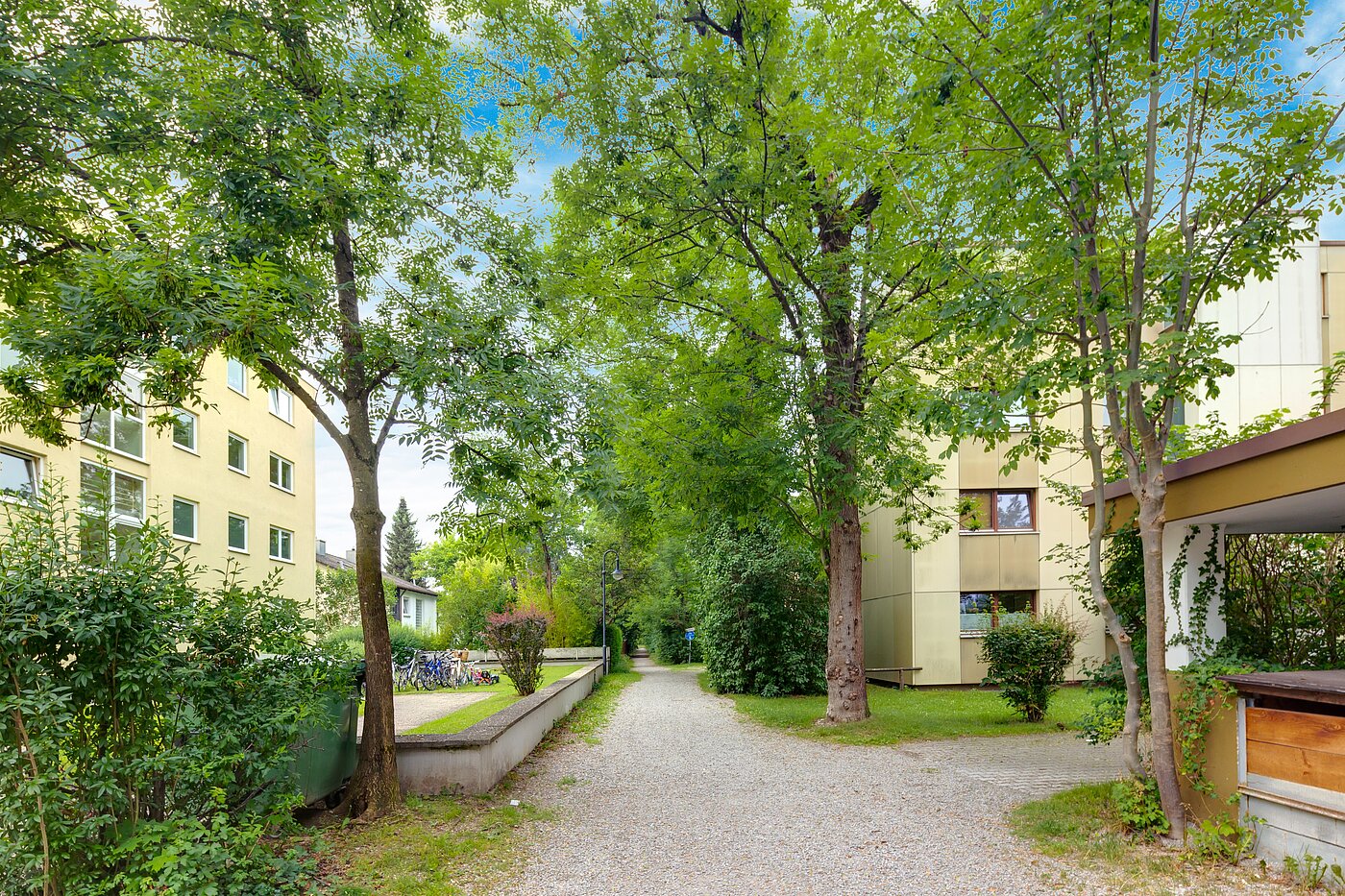 Appartamento a 1 camera | Ottobrunn | 2301ML1 | Grüne Außenanlage