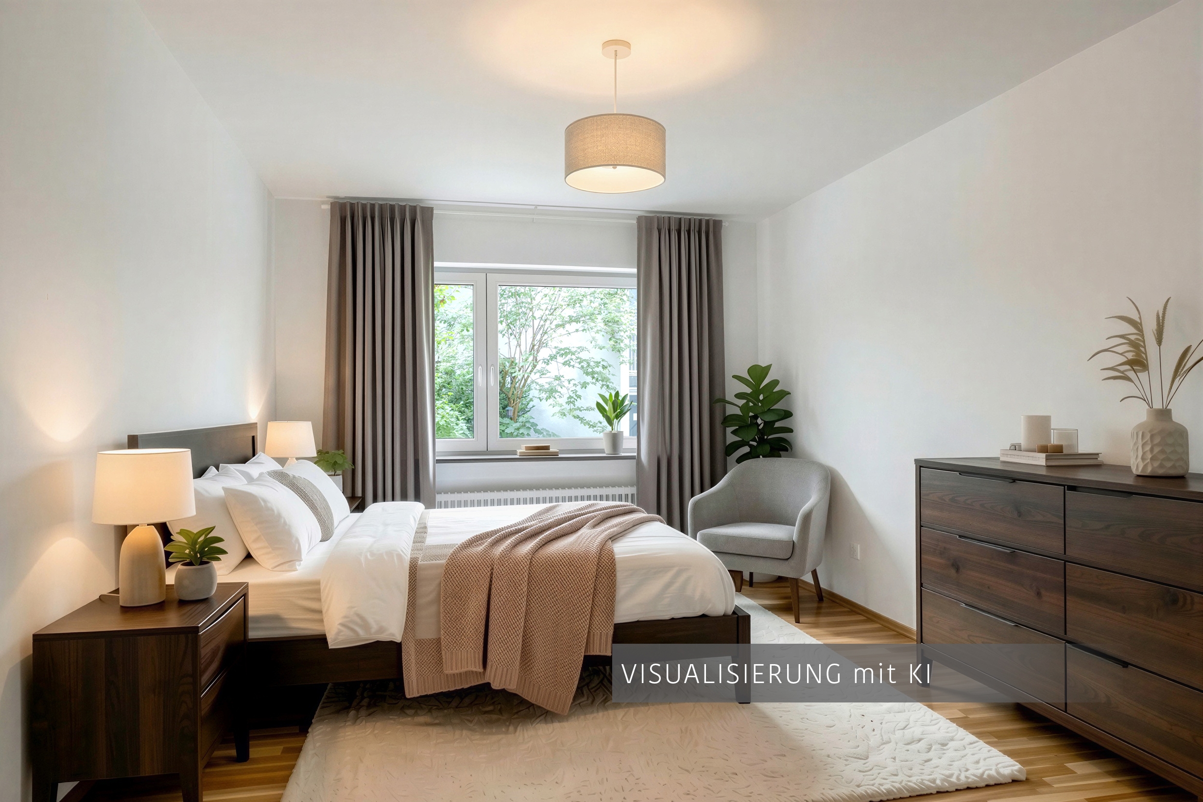 Piano rialzato a 2.5 camere | München-Schwabing | 70441 | Visualisierung mit KI | Thumbnail