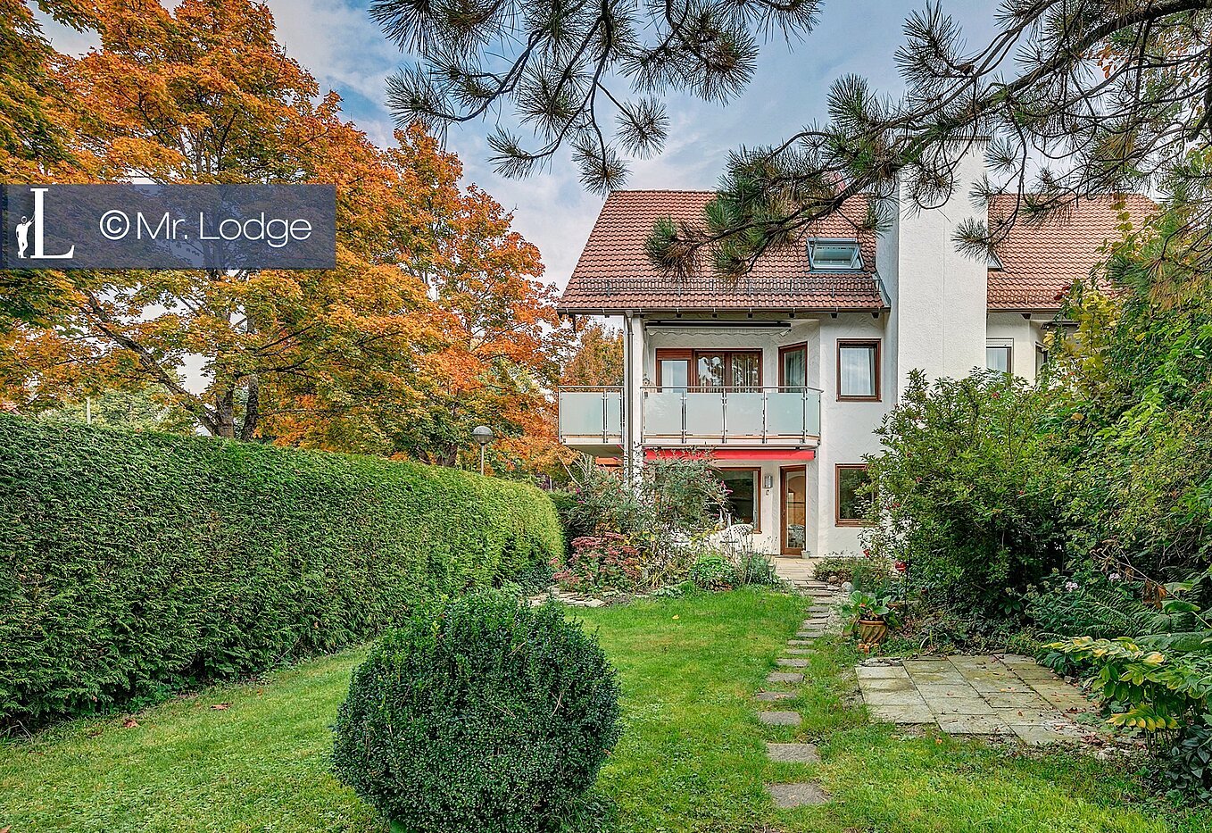 Casa bifamiliare a 7 camere | Gröbenzell | 1709ML6 | Gartenansicht