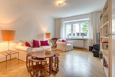 Haidhausen: Attraente appartamento di 2.5 stanze con giardino tranquillo