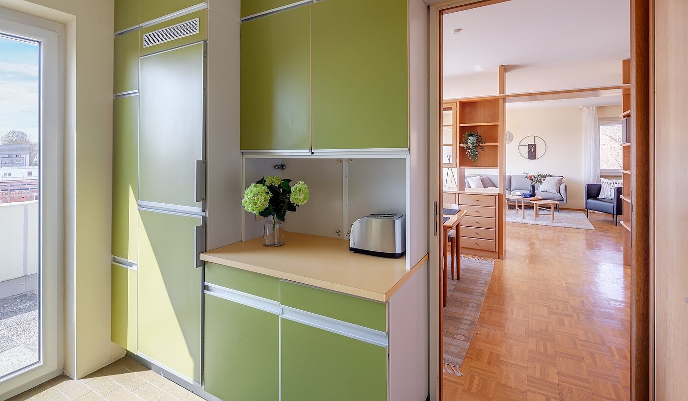 Appartamento a 4 camere | Freising | 2003ML7 | Durchgang zur Küche...