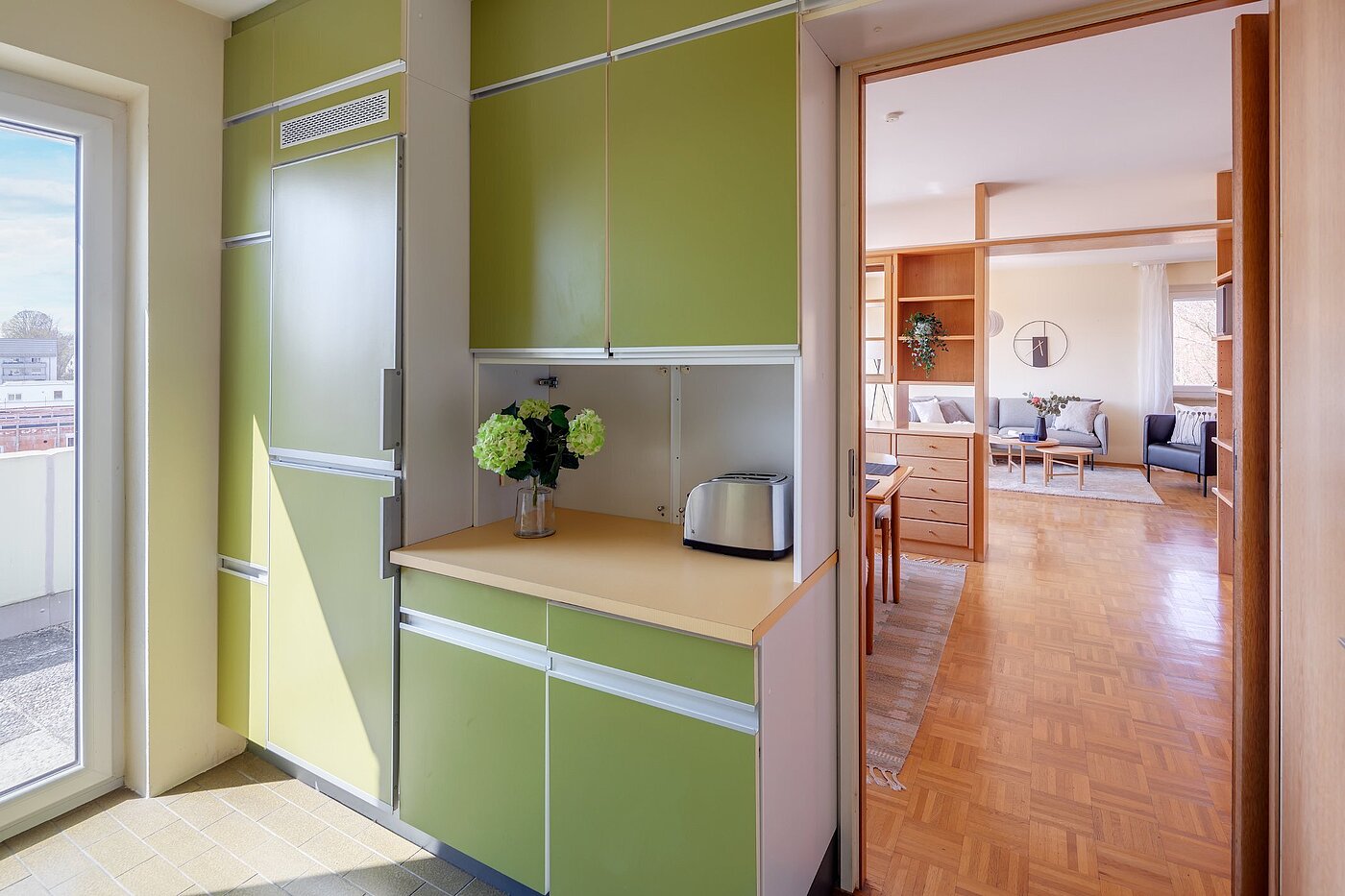 Appartamento a 4 camere | Freising | 2003ML7 | Durchgang zur Küche...