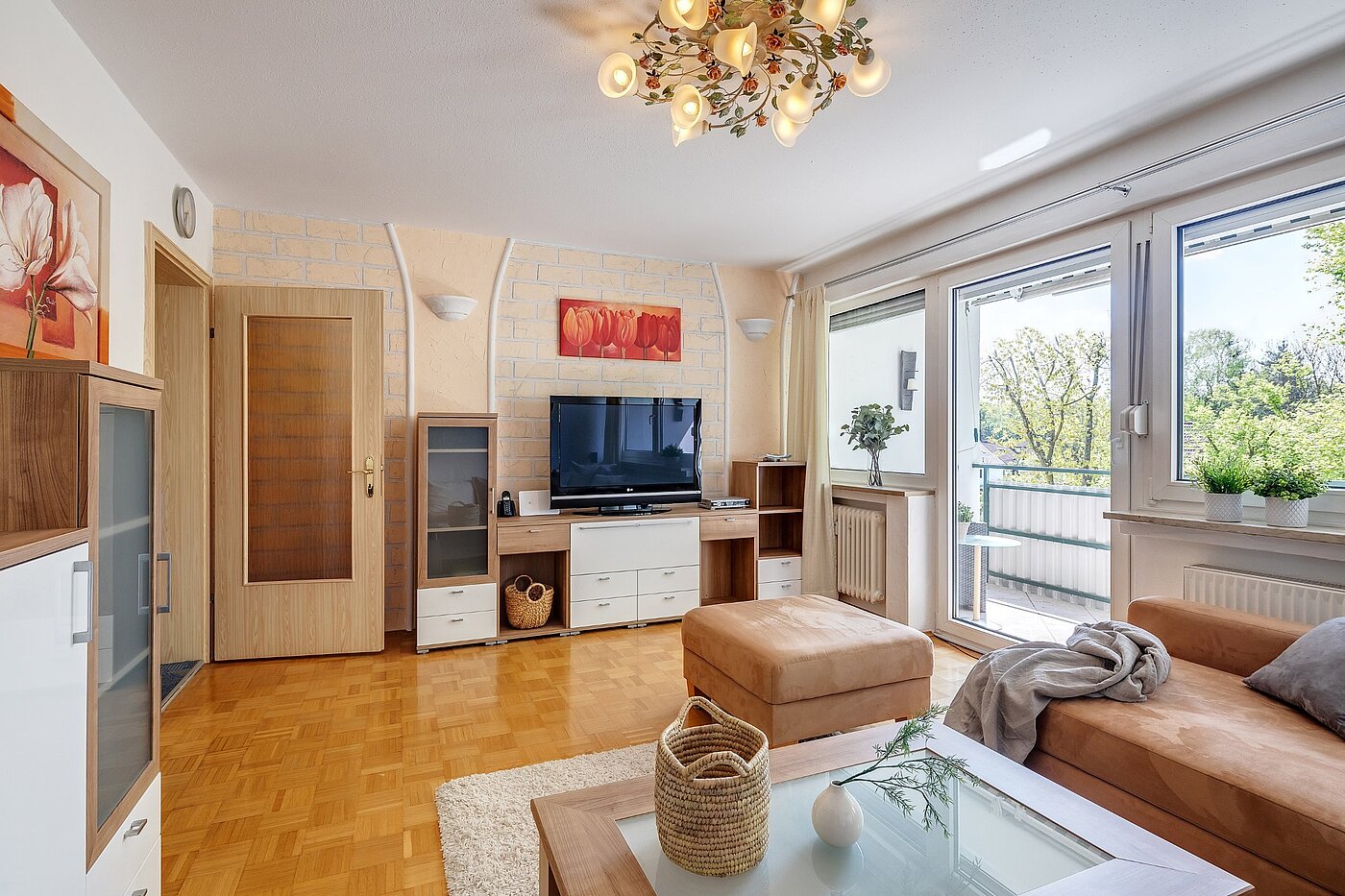 Appartamento a 2 camere | München-Ramersdorf | 1812ML2 | ... Wohnzimmer mit...