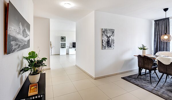 Appartamento a 3.5 camere | 70284 | Blick ins Wohnzimmer
