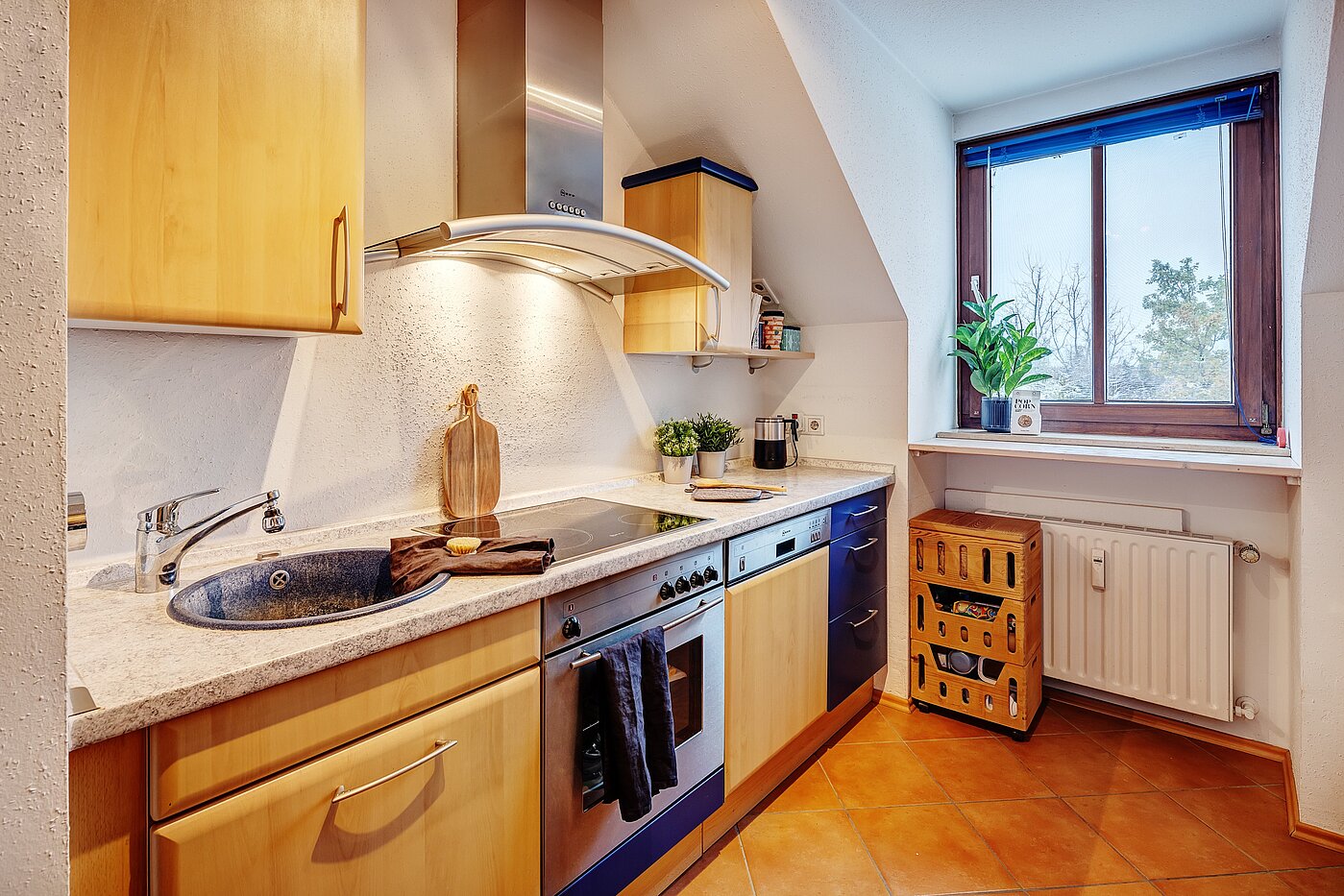 Appartamento a 2 camere | Germering | 70029 | Küche mit Fenster