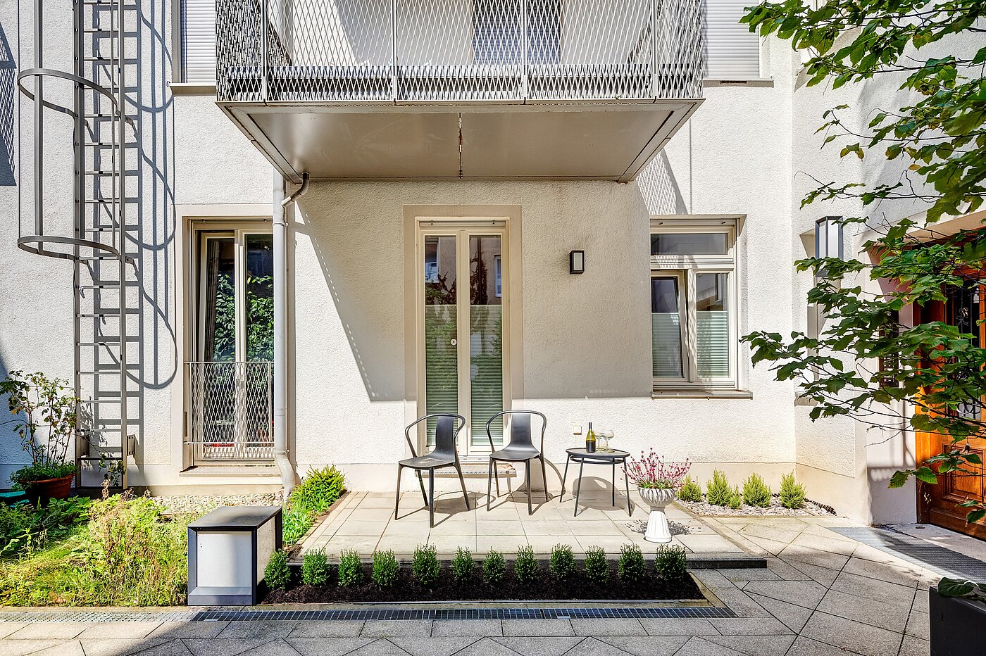Appartamento al piano terra a 1.5 camere | München-Lehel | 70149 | ...im ruhigen Innenhof