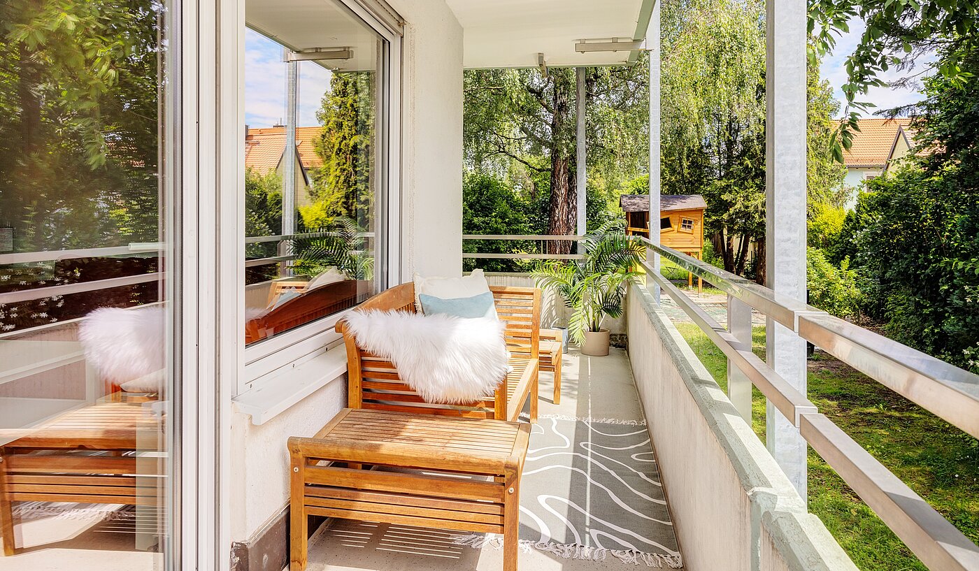 Appartamento a 1.5 camere | München-Milbertshofen | 701281 | Balkon