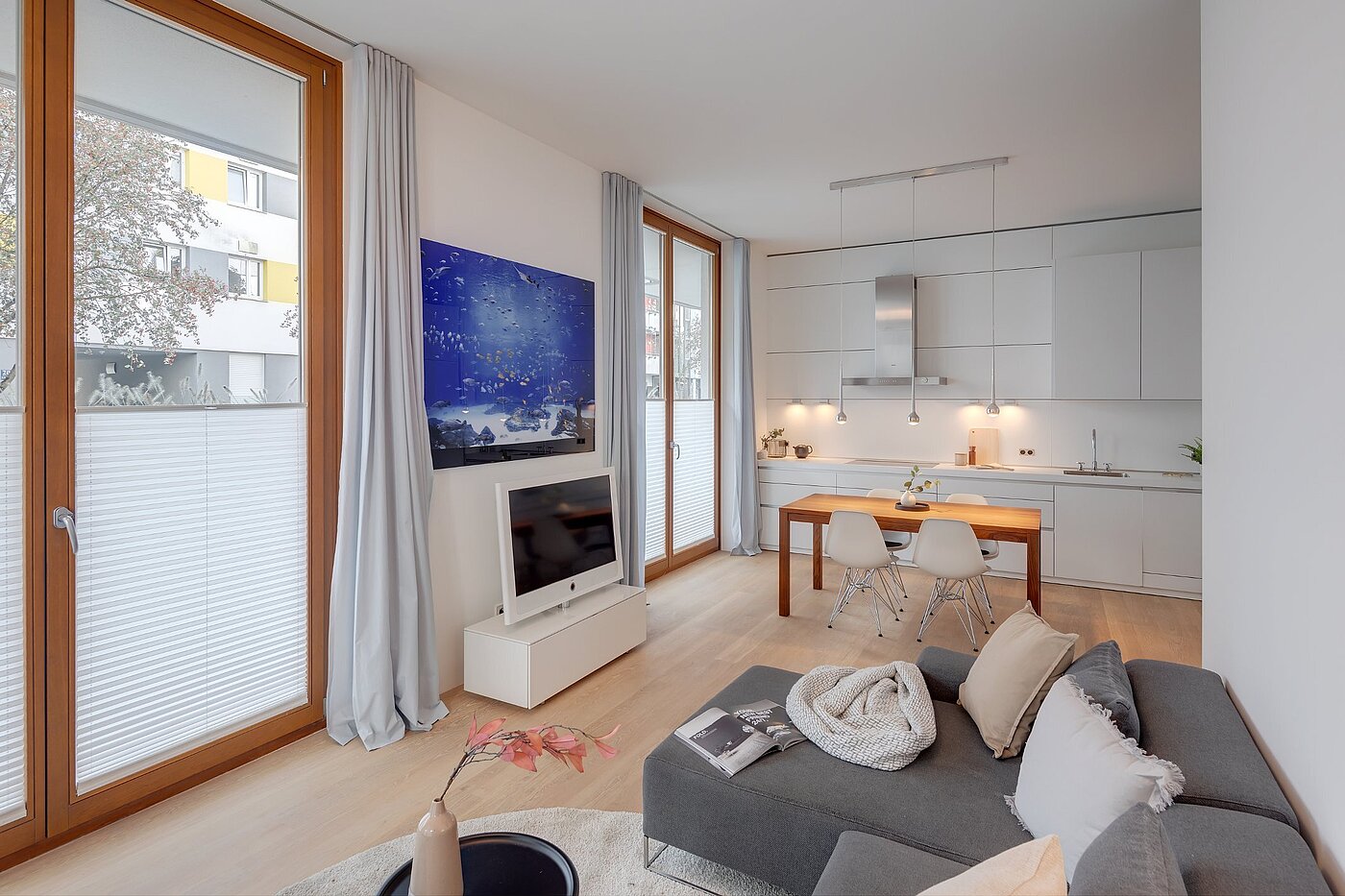 Piano rialzato a 3 camere | München-Sendling | 2009ML8 | ...mit bodentiefen Fenstern...