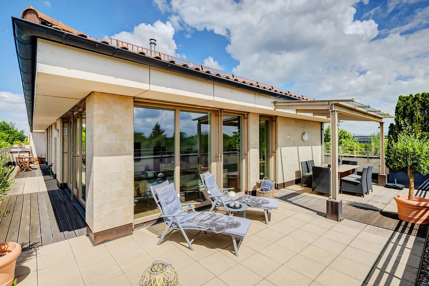 Penthouse a 3.5 camere | München-Oberföhring | 70237 | Großzügige Dachterrasse...