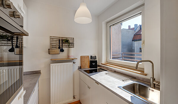 Appartamento a 1 camera | München-Schwabing | 70449 | Separate Küche mit ...