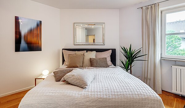 Appartamento a 3 camere | München-Harlaching | 2108ML3 | Helles Schlafzimmer...