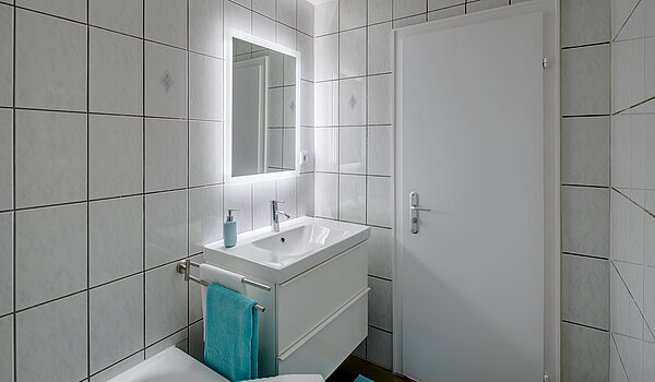 Appartamento a 1 camera | München-Obergiesing | 70420 | Weiß gefliest