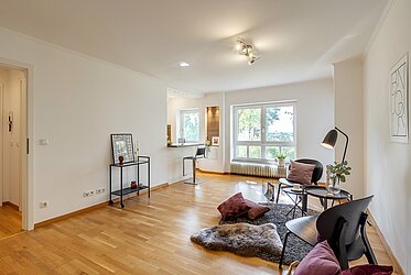 Pasing: Attraente appartamento di 2 stanze - vicino a Stadtpark