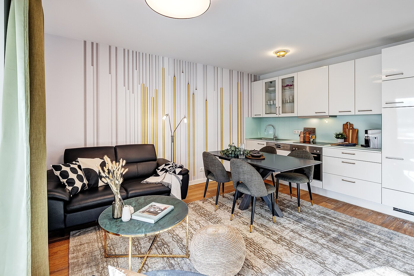 Appartamento al piano terra a 2 camere | München-Riem | 2201ML1 | Essbereich mit...