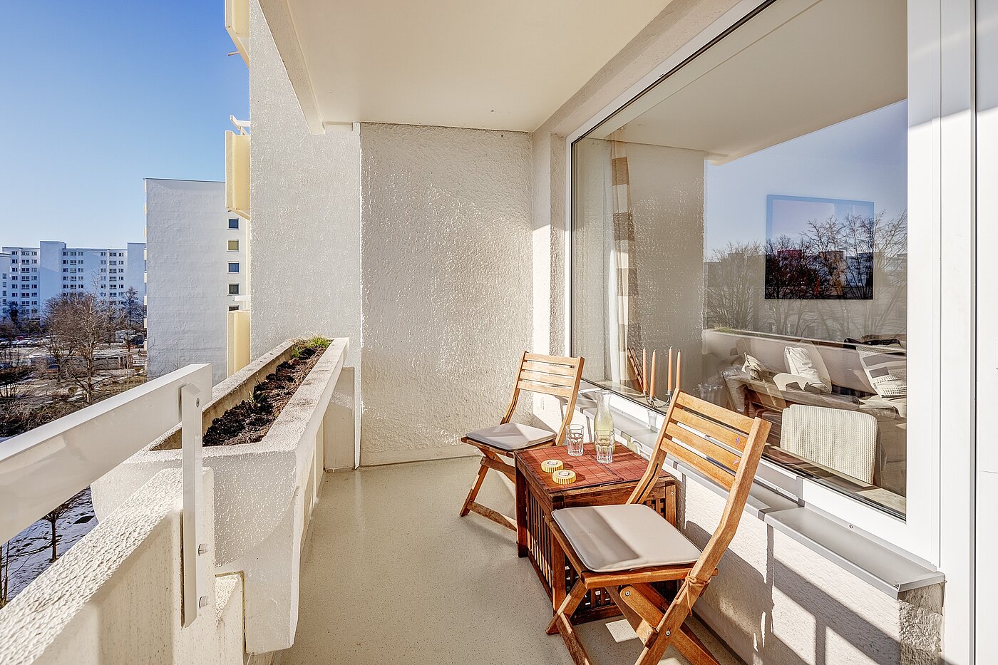 Appartamento a 3.5 camere | Haar | 2201ML5 | ...mit Südwest-Loggia und...