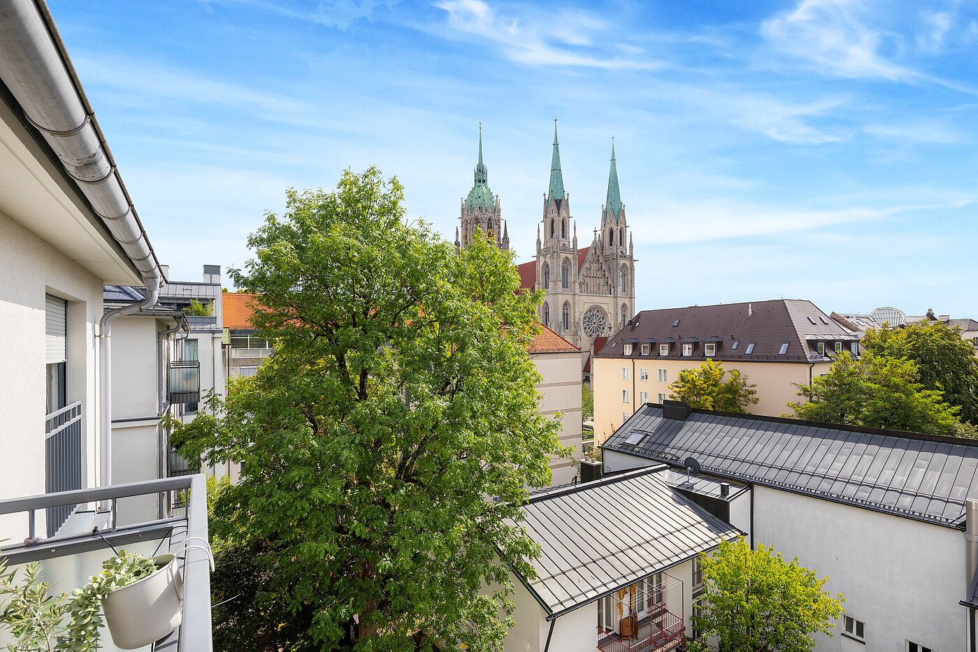 Appartamento a 3 camere | München-Ludwigsvorstadt | 70488 | ...Blick ins Grüne