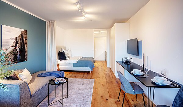 Appartamento a 1 camera | München-Bogenhausen | 70457 | Raumaufteilung
