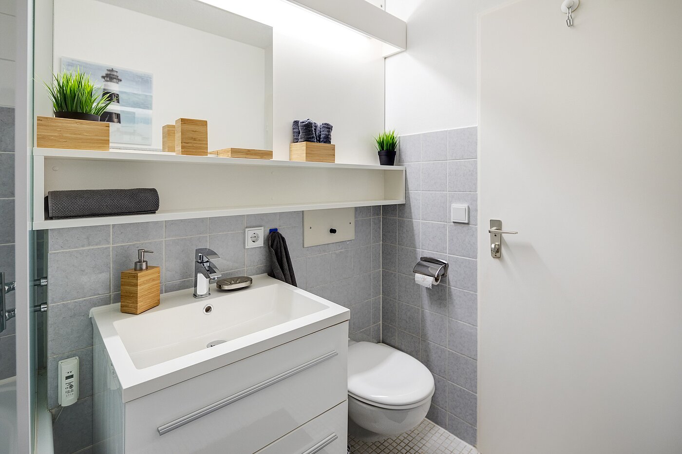 Appartamento a 1 camera | München-Laim | 70175 | Hell gefliestes Bad...