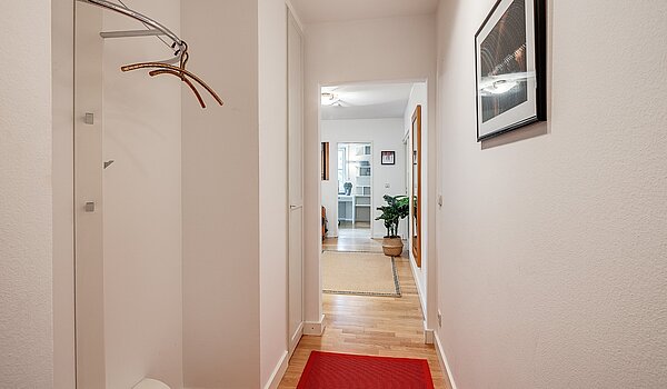 Appartamento a 3 camere | München-Harlaching | 2108ML3 | Entrée mit Garderobe...