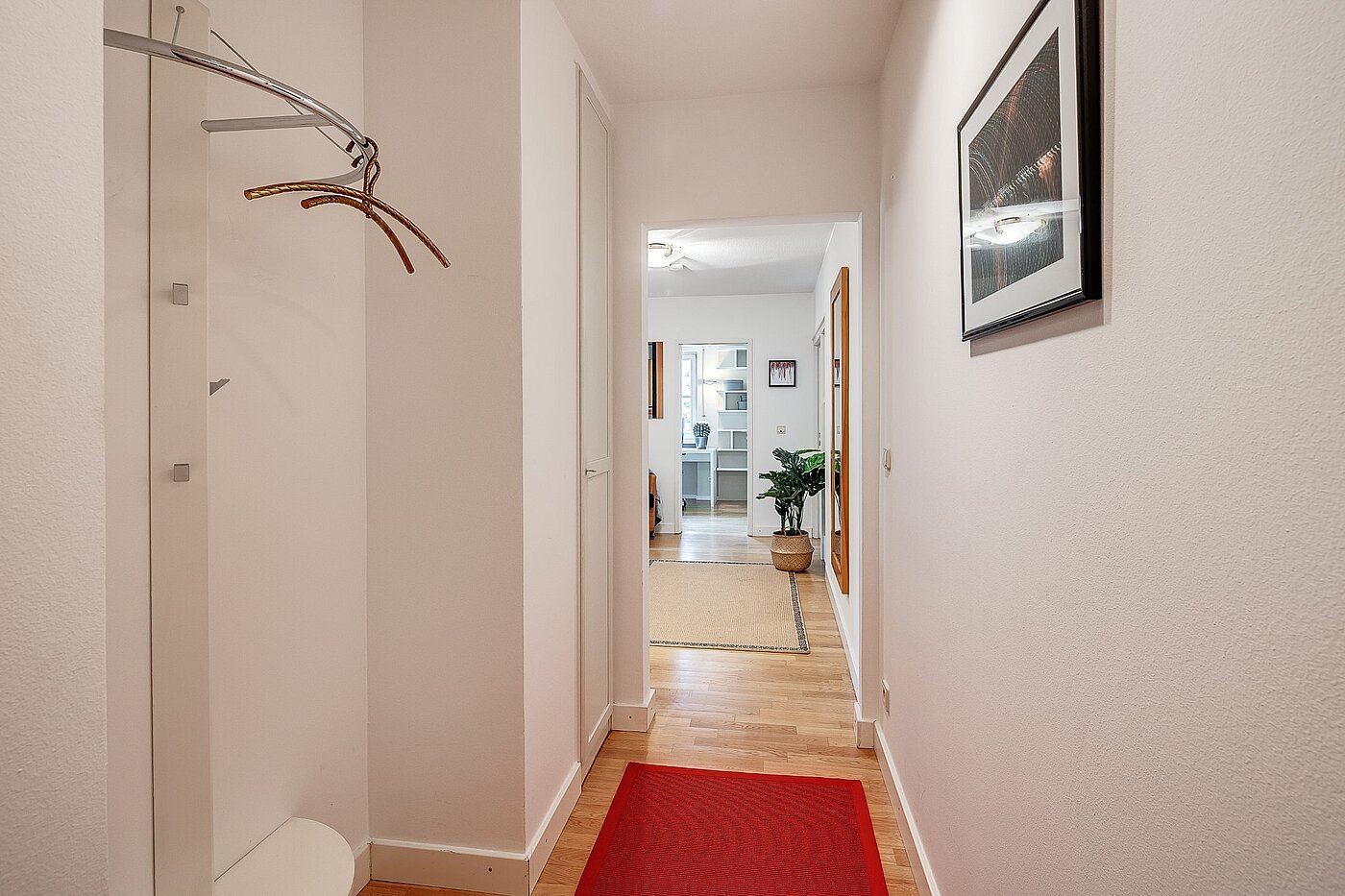 Appartamento a 3 camere | München-Harlaching | 2108ML3 | Entrée mit Garderobe...