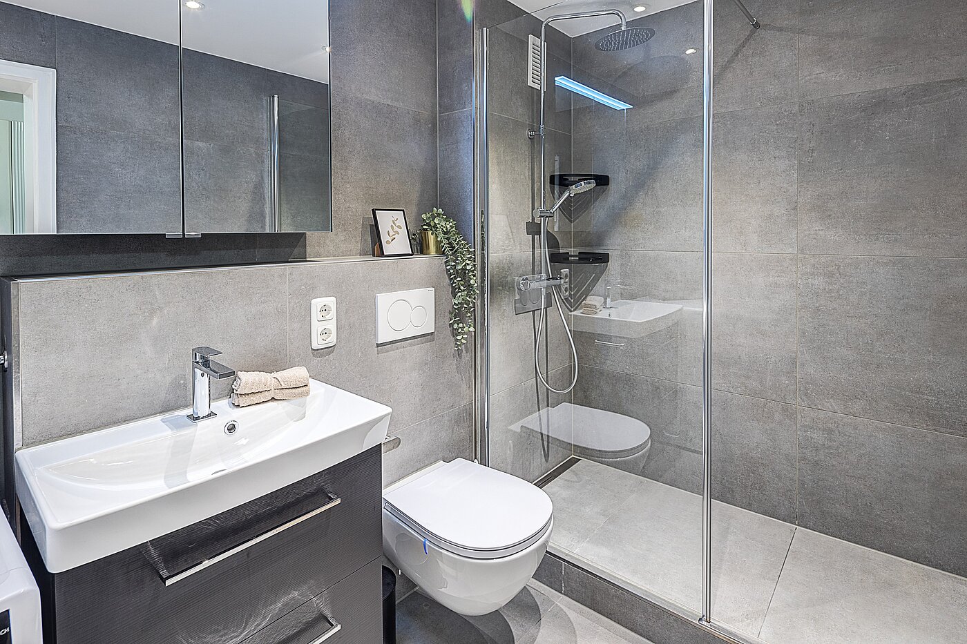 Appartamento a 2 camere | München-Perlach | 70300 | Badezimmer...