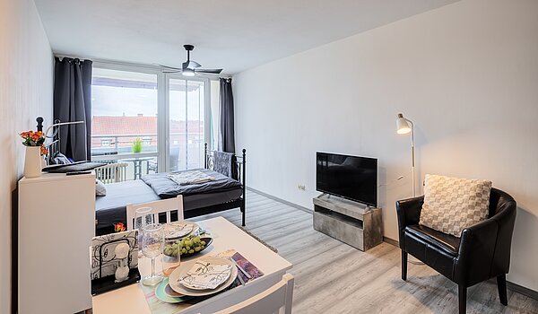 Appartamento a 1 camera | München-Haidhausen | 70482 | Wohnbereich