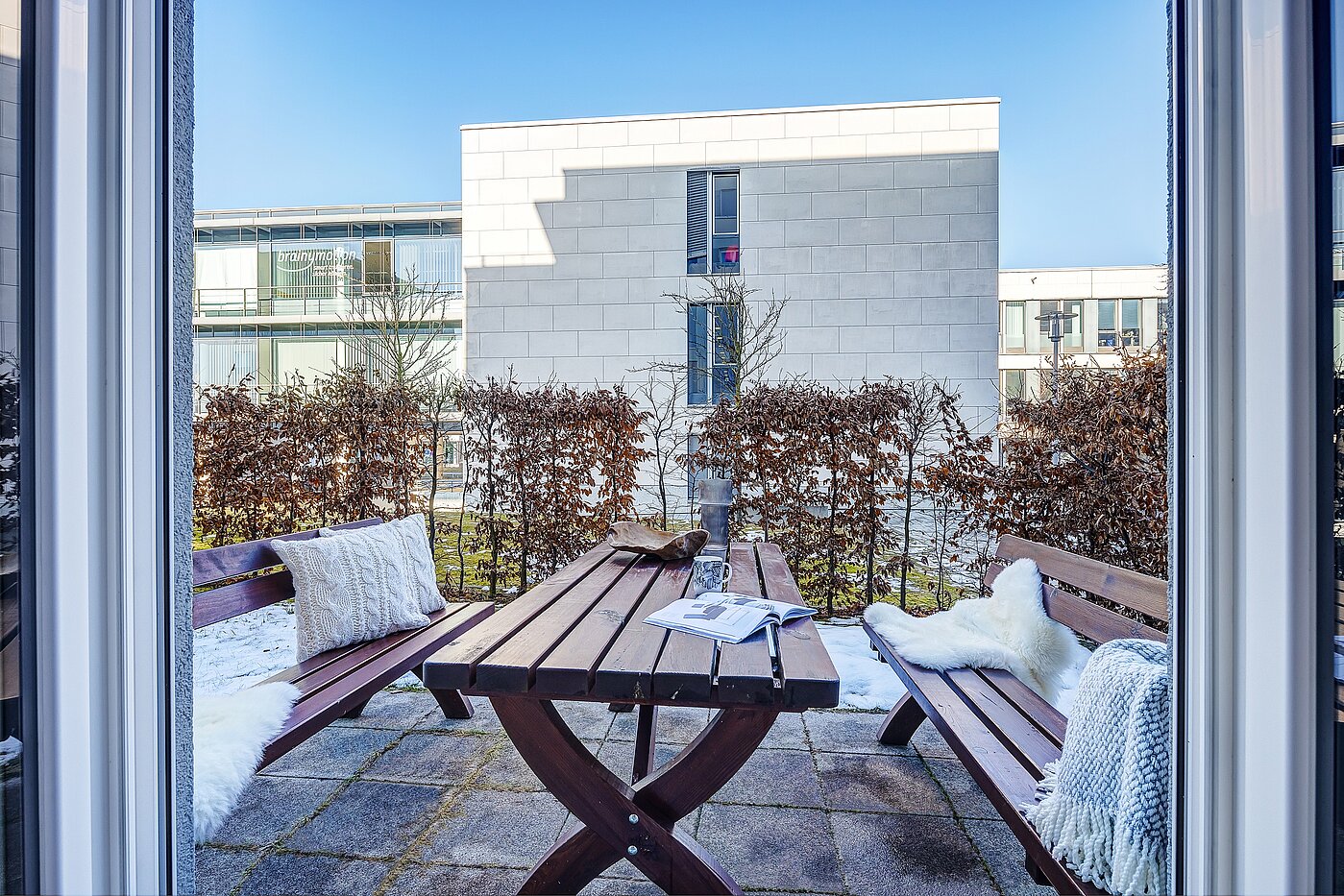 Appartamento al piano terra a 2 camere | München-Riem | 2201ML1 | ...Zugang zur Terrasse