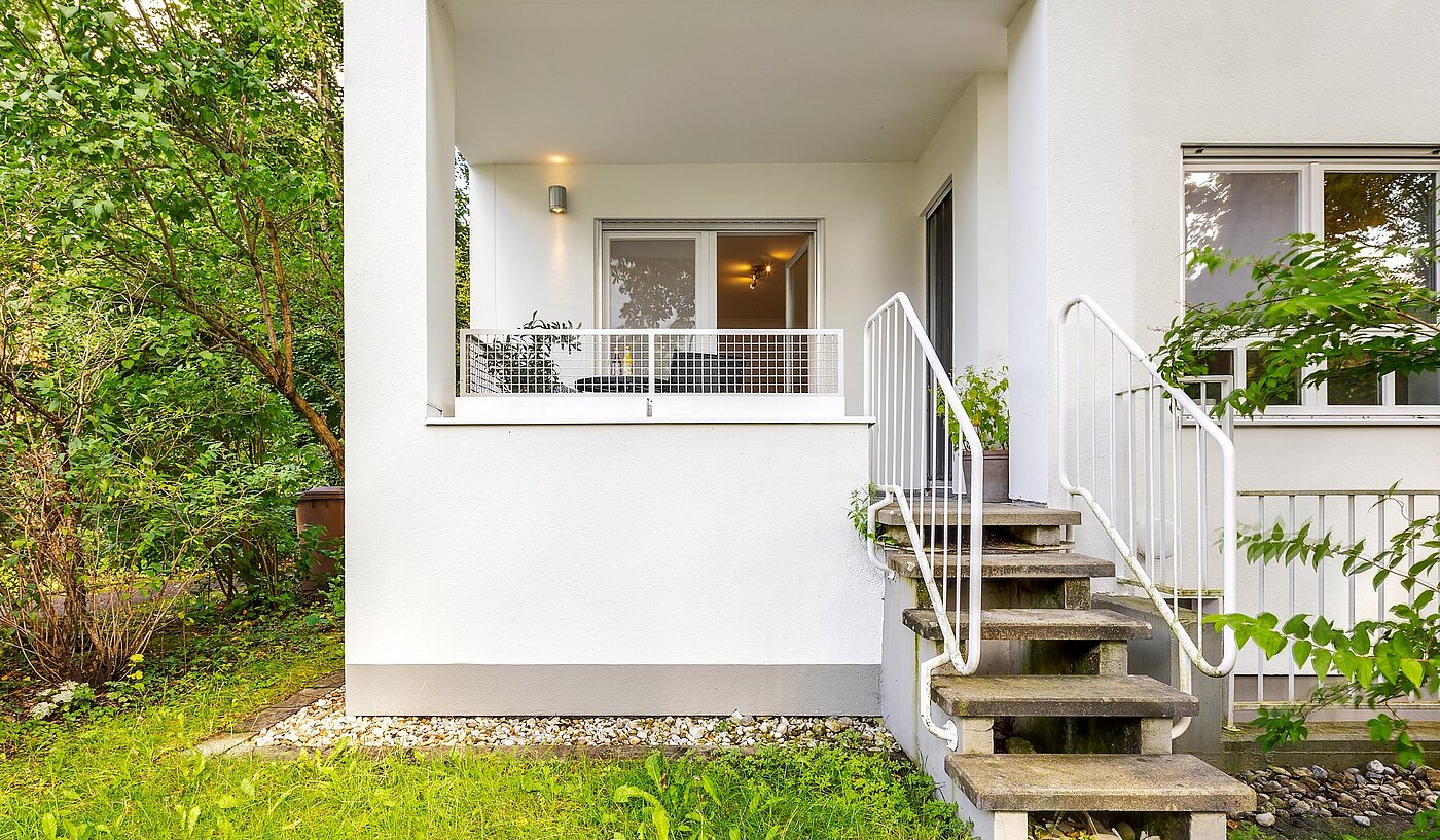 Appartamento a 2 camere | München-Pasing | 2108ML1 | ...kleiner Privatgarten