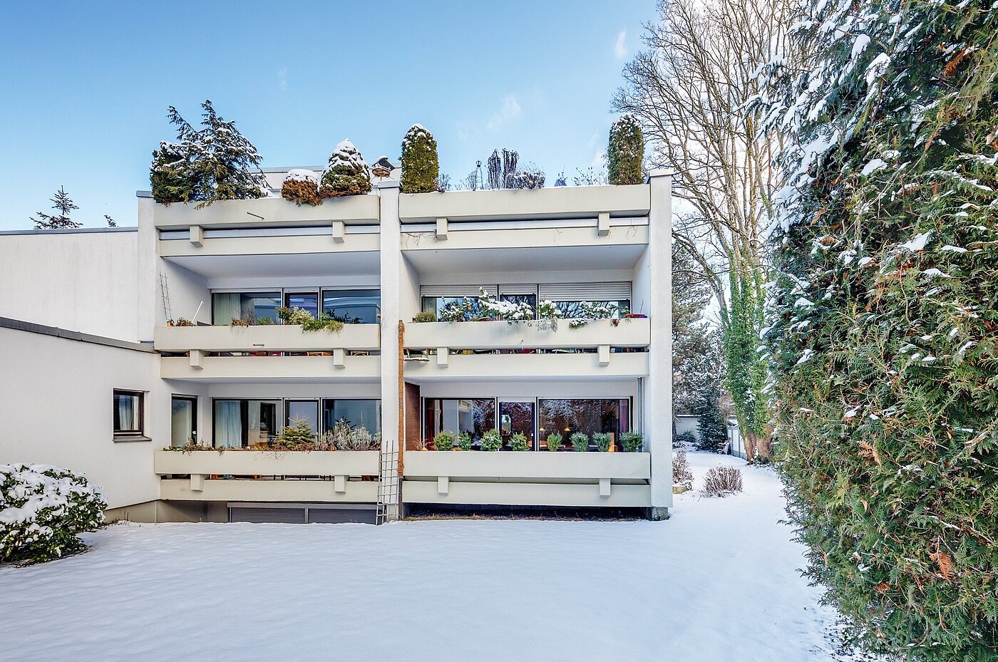 Appartamento a 2 camere | München-Nymphenburg | 2101ML6 | Gartenansicht