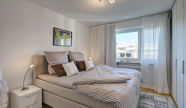 Appartamento a 2 camere | München-Moosach | 70407 | Schlafzimmer