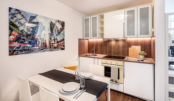 Appartamento a 2 camere | München-Bogenhausen | 70142 | Integrierte Küche