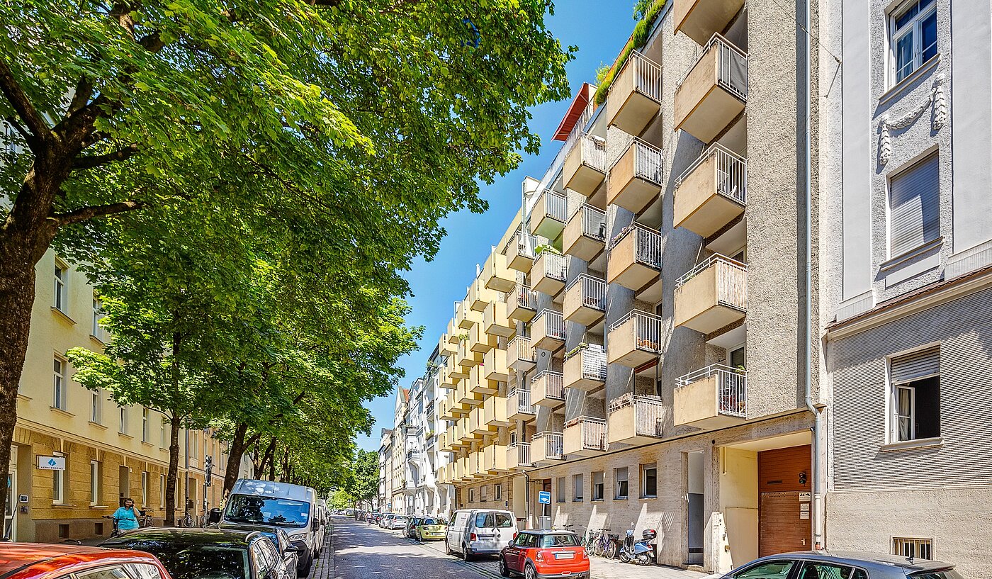 Appartamento a 1 camera | München-Schwabing | 2210ML3 | Ruhige Anliegerstraße