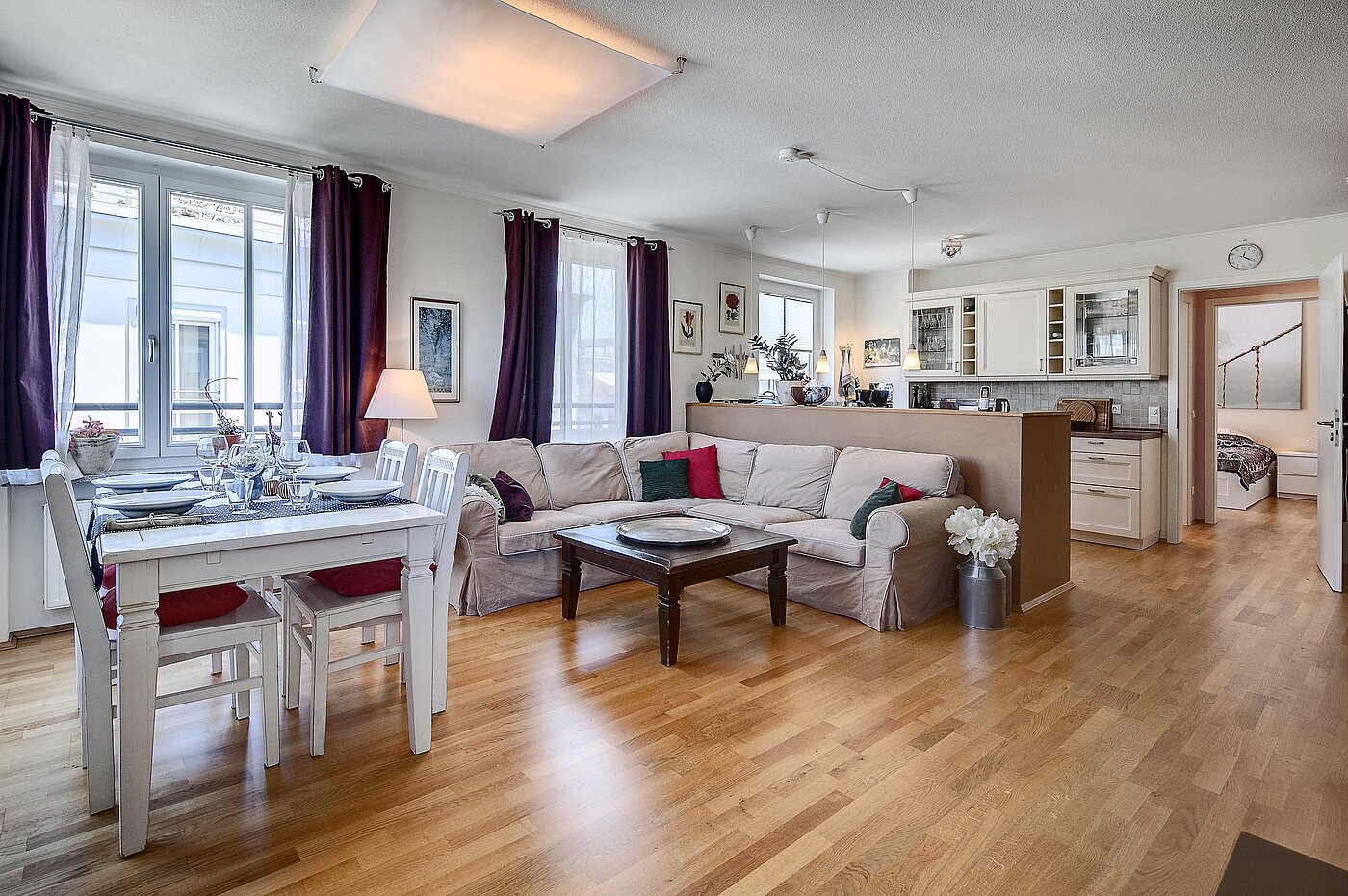 Appartamento Maisonette a 4 camere | München-Haidhausen | 1704ML1 | großes Wohnzimmer