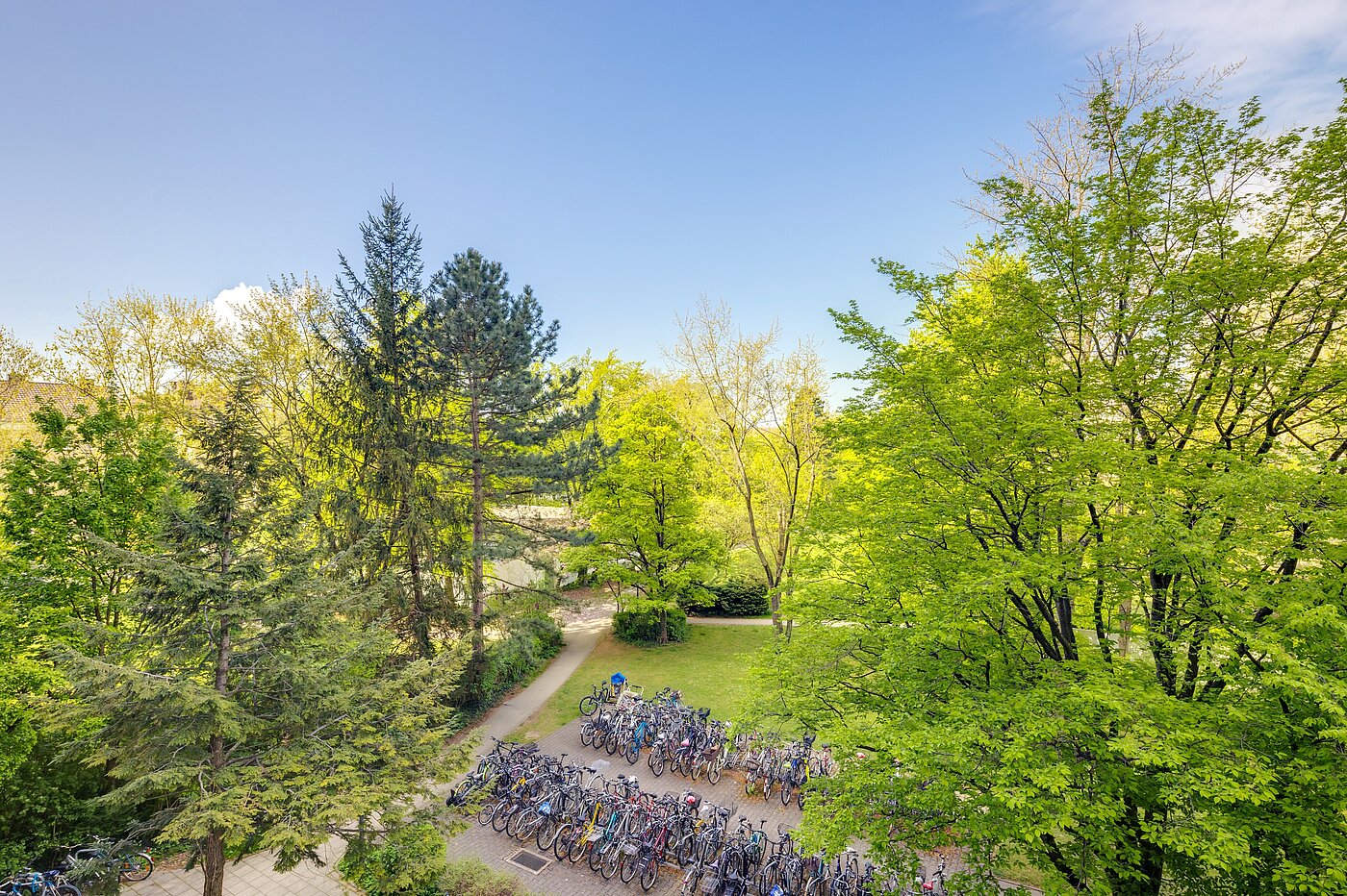 Appartamento a 2 camere | München-Sendling-Westpark | 2204ML2 | ...Blick auf das parkähnliche Grundstück