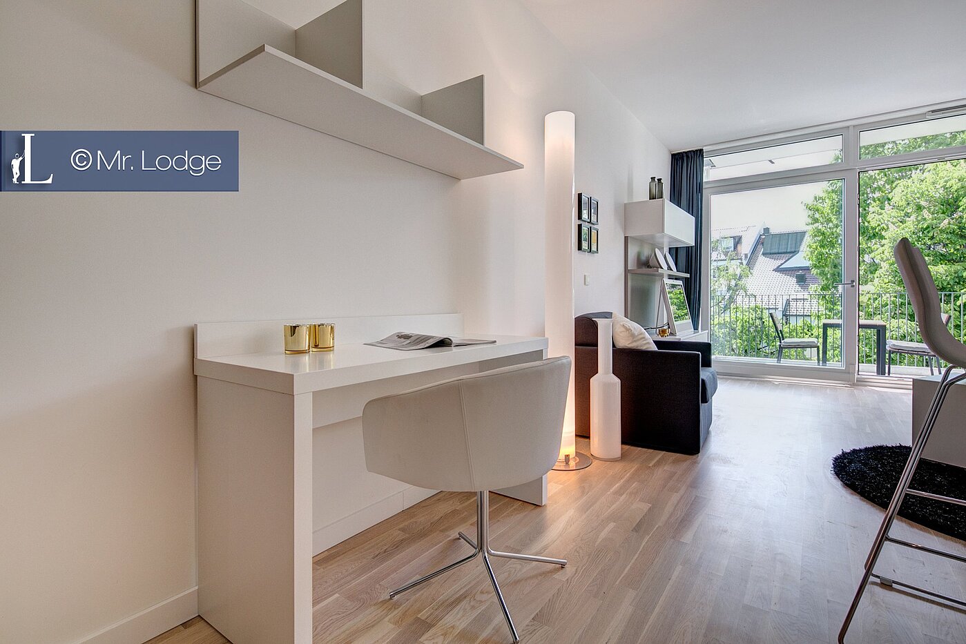 Appartamento a 1 camera | München-Bogenhausen | 1802ML4 | Heller Arbeitsplatz