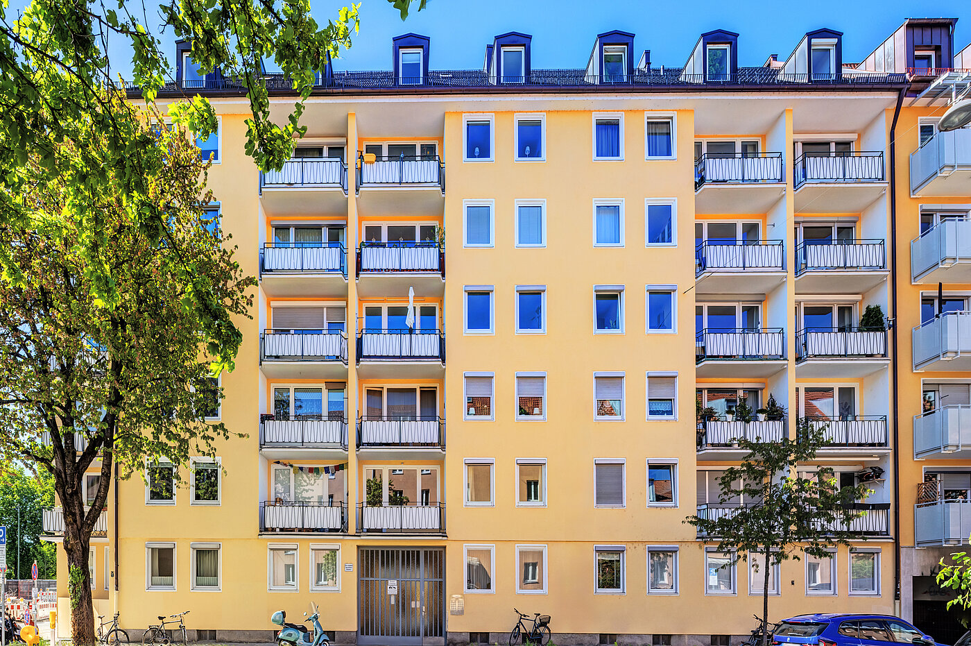 Appartamento a 3 camere | München-Haidhausen | 70447 | Außenansicht Gebäude