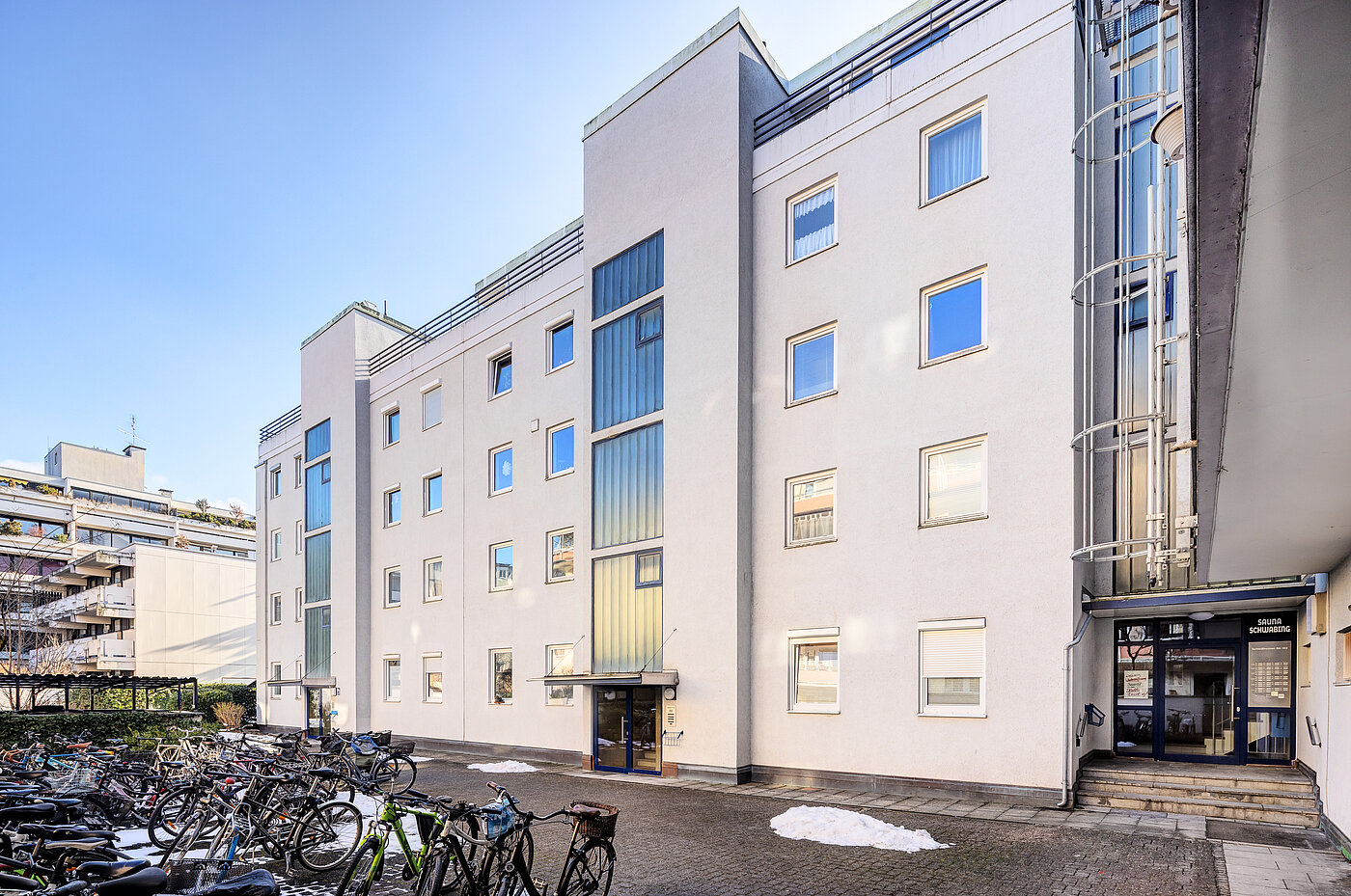 Appartamento al piano terra a 2 camere | München-Schwabing | 70394 | Objektansicht