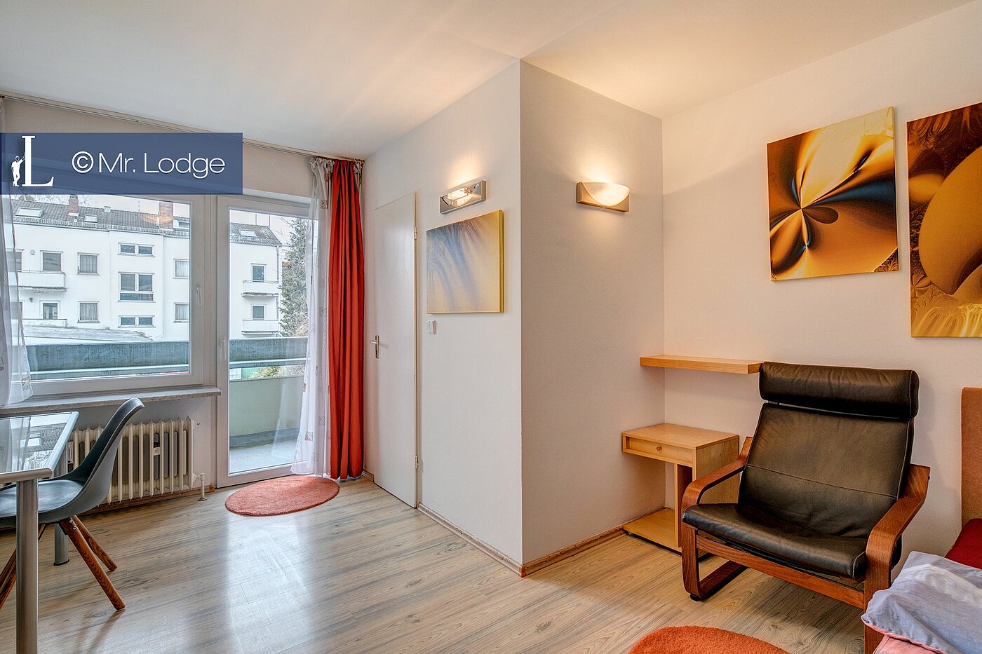 Appartamento a 1 camera | München-Milbertshofen | 1710ML5 | Wohn- Schlafraum