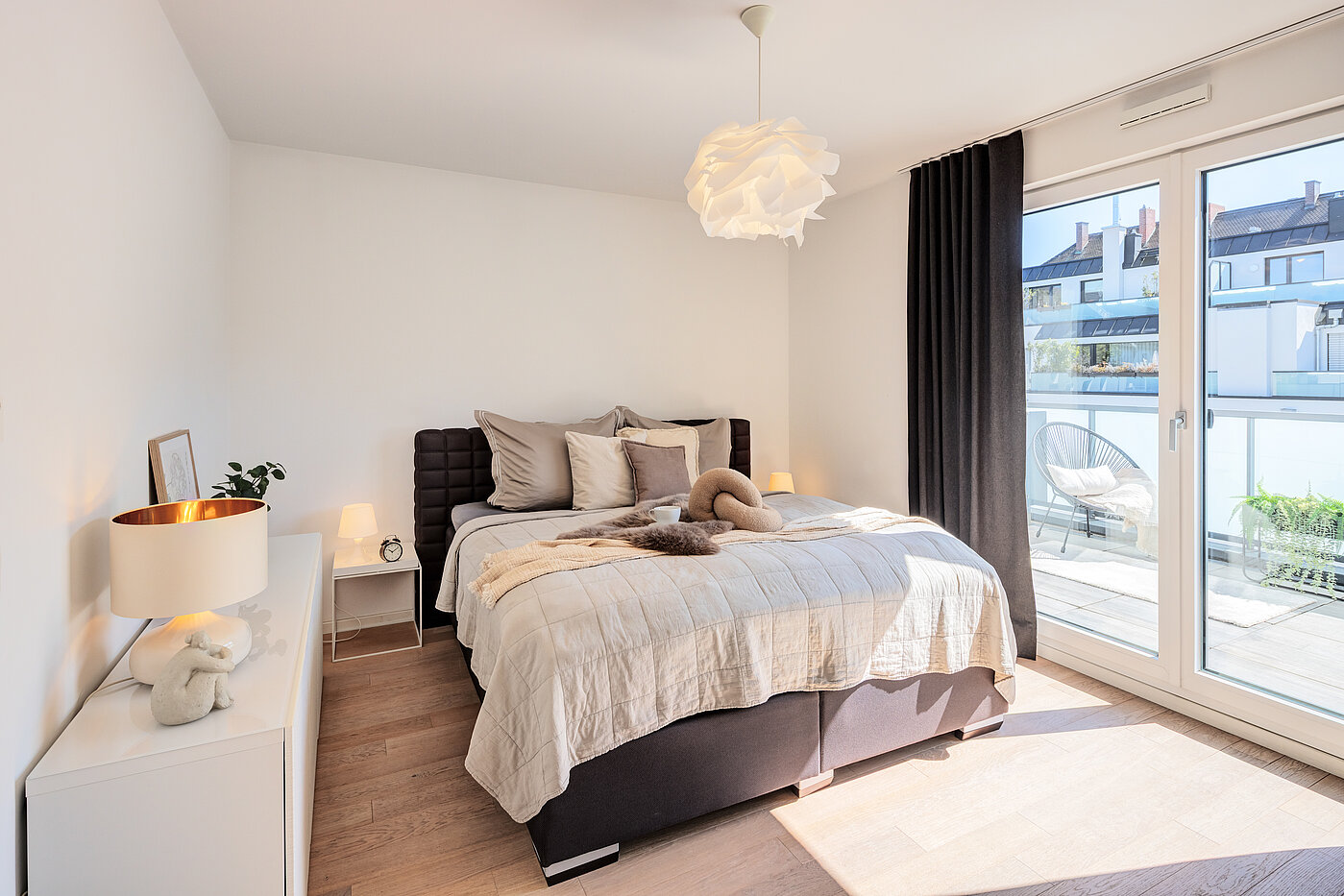 Penthouse a 2 camere | München-Bogenhausen | 70385 | Entspannt schlafen...