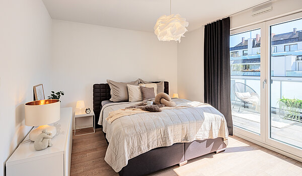 Penthouse a 2 camere | München-Bogenhausen | 70385 | Entspannt schlafen...