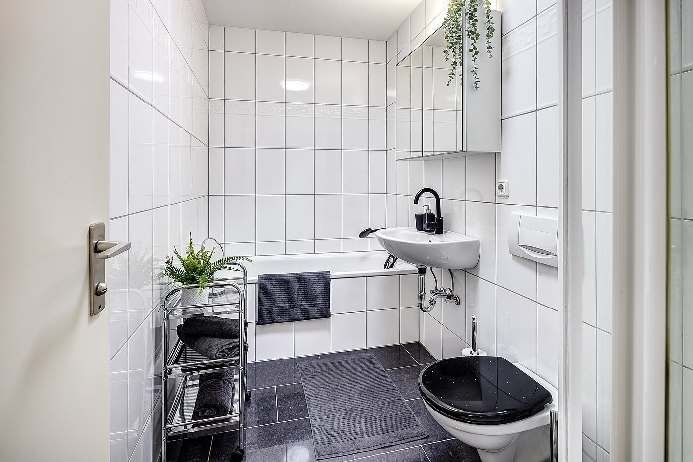 Appartamento a 1.5 camere | München-Au | 2112ML2 | Bad mit Badewanne...